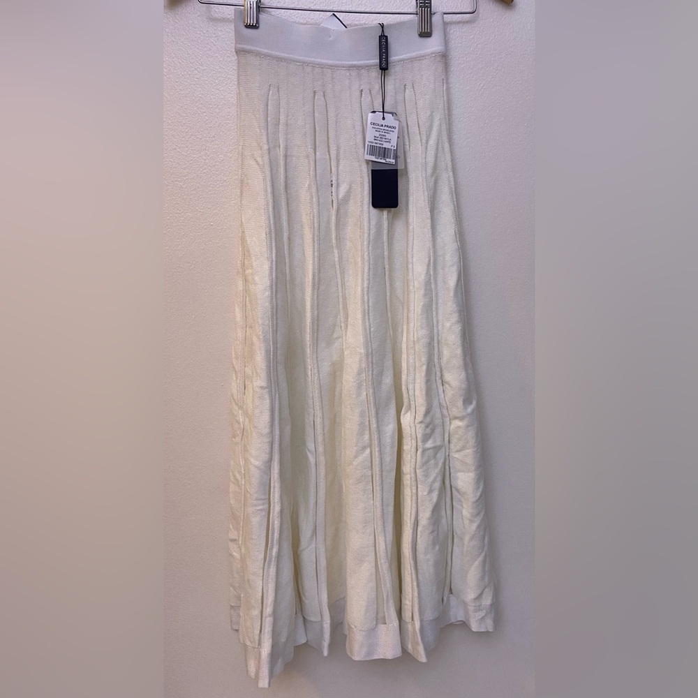 Elegant White Maxi Skirt